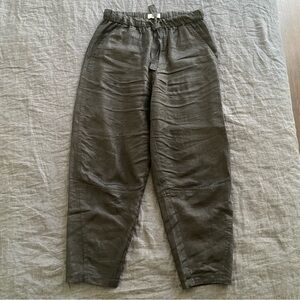 Everlane The Linen Pull-On Barrel Pant